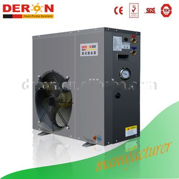 Deron air to water heat pump water heater with water pump inside made in china