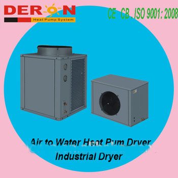 Air to water heat pump dryer R134a high temperature heat pump dryer Guangzhou