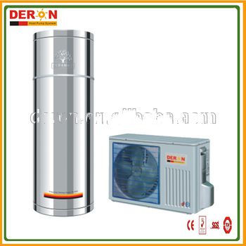 Guangzhou air source r410a residential series mini split style air to water heat pump water heater