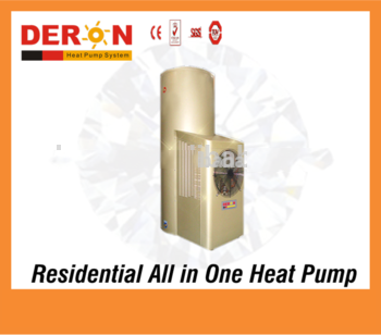 Guangzhou deron air to water r134a all in one heat pump china