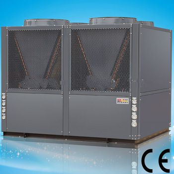 110kW CE Commerical air source heat pump Hot water heater with R410a, Copeland scroll