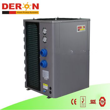 China deron manufacter air source swimming pool water heater with daikin compressor save energy