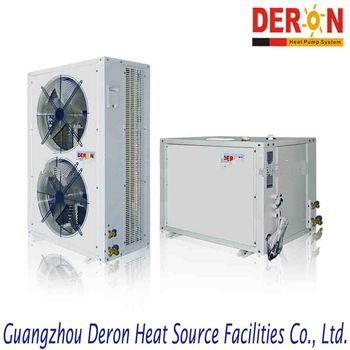 -25 Degree C Europe outdoor low temperature runing, air to water heat pump -25 cold area, EVI Heat Pump