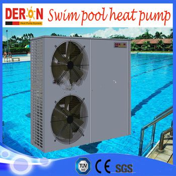 Portable swimming pool heater swim pool air heat pump R417a R410a with certificate CE CB ISO from Guangzhou Deron