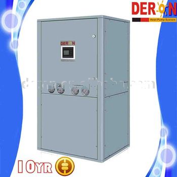Industrial Geothermal heat pump ground water source for heating hot water and air cooling, 8 - 10 Hp, 20 - 45 KW