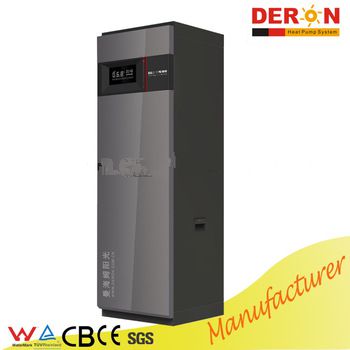 Portable mini household smart all in one air source heat pump with 150L/ 200L water tank, solar water heater 2KW
