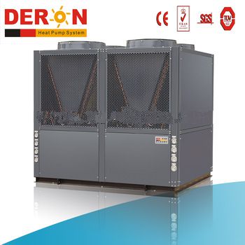 Deron high efficiency big size multifunctional OEM heat pump air source for hotel heaing cooling