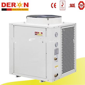 Deron commercial heat pump air source with daikin compressor for heating water cooled chiller