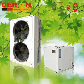 2017 new design low temperature evi air to water heat pump water heater for house