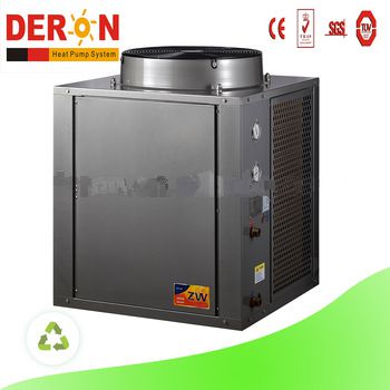 2017 Deron hot sale stainless steel air source heat pump air conditioner 21kw for heating cooling