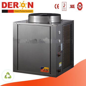 80 degree C high temperature heat pump water heater air source heater with R134A copeland compressor for floor heating