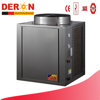 Deron R134A 80C heat pump water heater high temperatuer heater for direct and cycle heating hot water