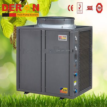 Air source high temperature heat pump hot water boiler electric water heater for Residence heating