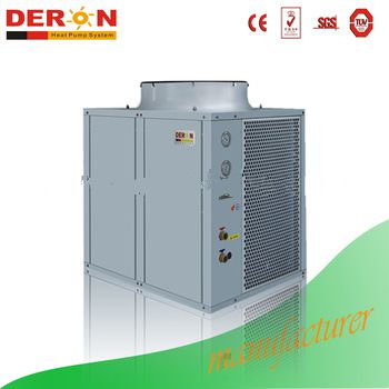 Air to water high temperature thermal r134a heat pump water heater heat recovery ventilator pump with digital control