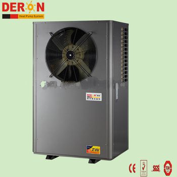 Hot sale 220V 50Hz air to hot water heat pump heating only with R417a, micro type(DERON)