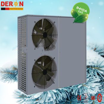 Deron OEM ODM large size -25 degree cold winter air to water evi heat pump md50d 20kw 380V 50Hz