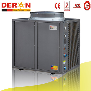 Commercial air source heat pump water heater heat pump heating and cooling for air conditioner