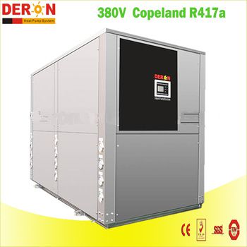 Deron high efficiency large water to water heat pump with Plate heat exchanger 20P 80KW for Asia Phillippine