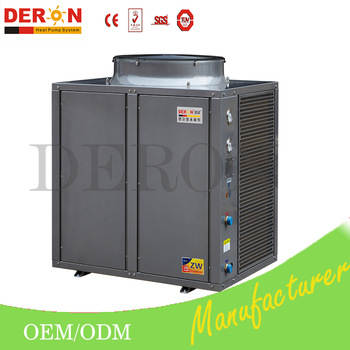 China high efficiency high temperature heat pump air to water water heater for induction home heating