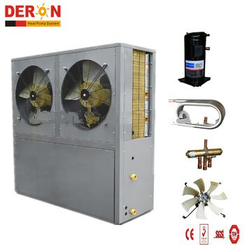 OEM air source heat pump cooling water chiller/ hot water from China supplier(CE CB certification, side fan 10P)