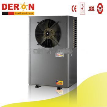 Deron air source heat pump 4P electric daikin tankless water heater with CE
