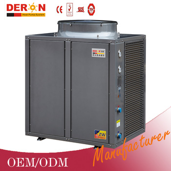 Deron high temperature air source heat pump solar panel heat pump combination for hot water house heating