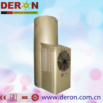 Deron all in one heat pump DE-340LY with Enamel tank(hot water or floor heating)(CE,Sai Global)