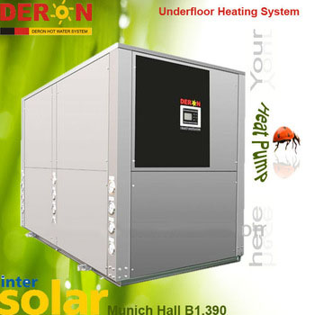 Deron Air to Water Heat Pump Under Floor Heating System