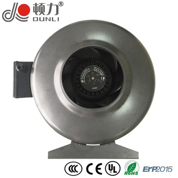 AC Duct Fan Centrifugal Fan 160 mm(6.3 in) External Rotor Motor Powered ...