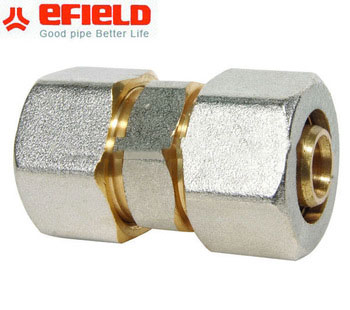 Equal union--brass fitting for pex al pex pipe
