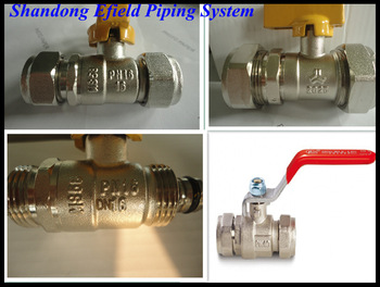 CW617, 58-2, DZR brass natural gas ball valves