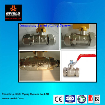 HPB58-2 long butterfly brass ball valve