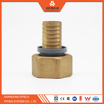 ISO CW508/617 <font color='red'>Brass</font> forging <font color='red'>Female</font> Loose Union <font color='red'>pex</font> <font color='red'>Press</font> <font color='red'>fitting</font> for <font color='red'>pex</font> pipe
