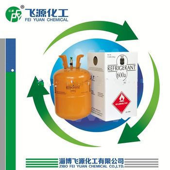 Hot selling refrigerant gas R600a from China