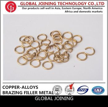 Copper Alloys Brazing rings HS221 welding ring