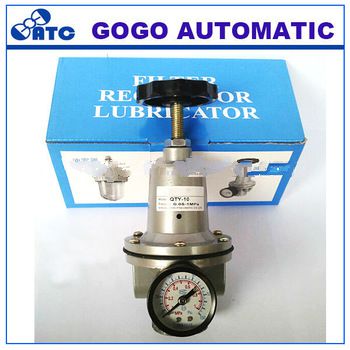High flow pressure air regulator for air tank QTY series