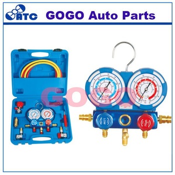 High quality Environmental Protection R134a manifold gauge set aluminum valve