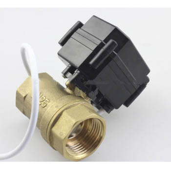 brass MINI electric motor ball valve/ motorized ball valve 1”