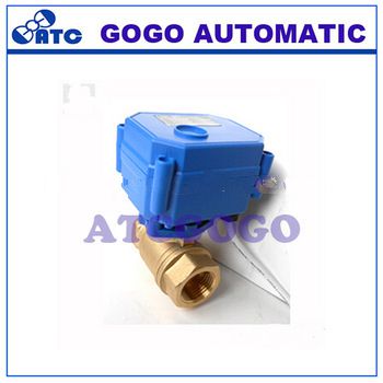 cwx series 2 way or 2 way MINI ball valve with electric actuator