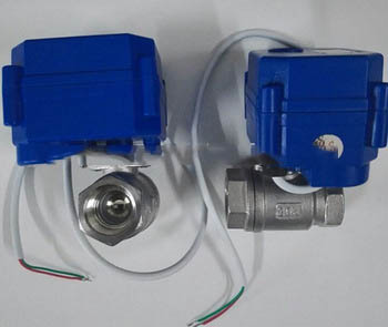 CWX15Q/N stainless steel motorized actuator MINI ball valve