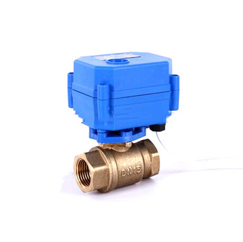 DN15-25 G1/2”-1” 2 way mini electric actuator control ball valve