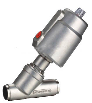 DN10-DN80 pneumatic Stainless Steel welding angle seat valve
