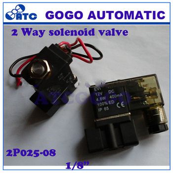 2P025-06 1/8” plastic air solenoid valve ,dc 12v electric solenoid valve