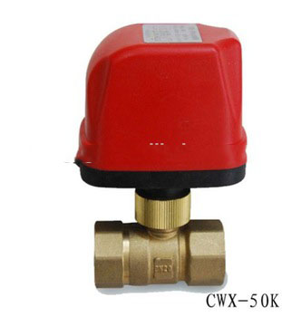 CWX-50K DN20-32 G3/4’’-1-1/2’’ BSP 220V 2 way motorized operated valve