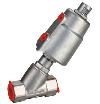 High quality 2 Way 2 Position Air ,steam ,gas angle seat valve with stainless steel