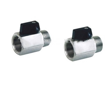 2 way High quality 304 mini ball valve f/m