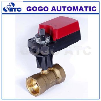 DN20-DN50 1/2”-2” bsp 2 way or 3 way electric proportional valve actuator