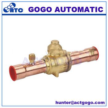Refrigeration Ball Valve with charging hose