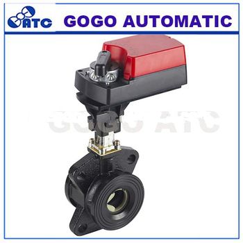 DN15-DN50 G1/2”-2” bsp 2 way or 3 way proportional flow control valve for HVAC system