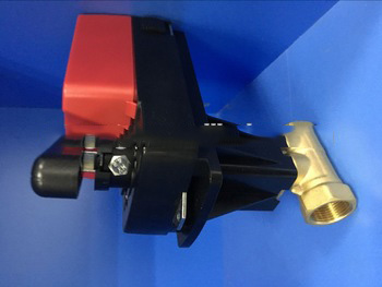 0-10V and 4-20mA control 100% proportional flow control 2 port 35mm motorised valve